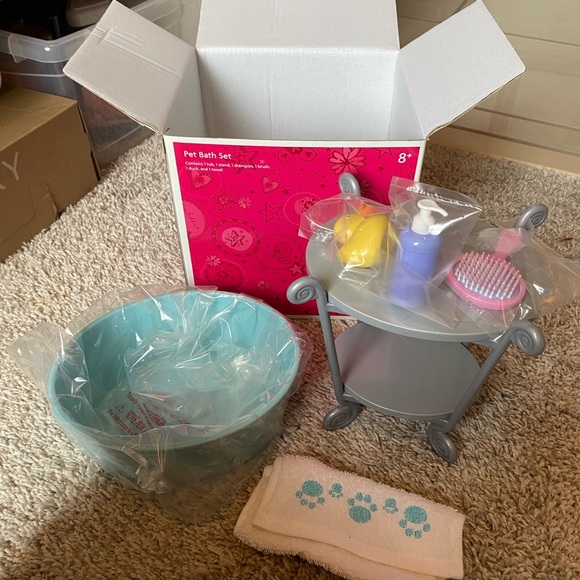American Girl Toys American Girl Pet Bath Setnib Poshmark